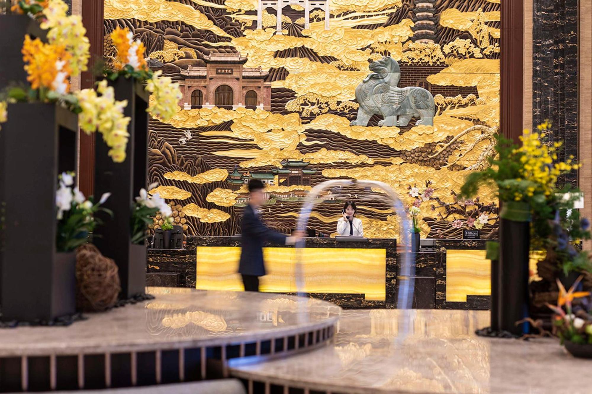 Hotel Hilton Nanjing Nanking Exteriér fotografie