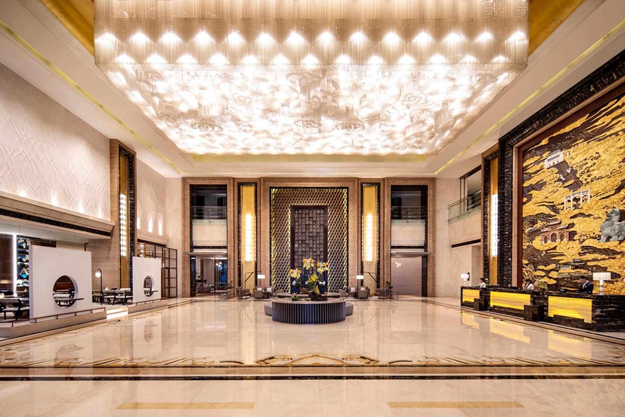 Hotel Hilton Nanjing Nanking Exteriér fotografie