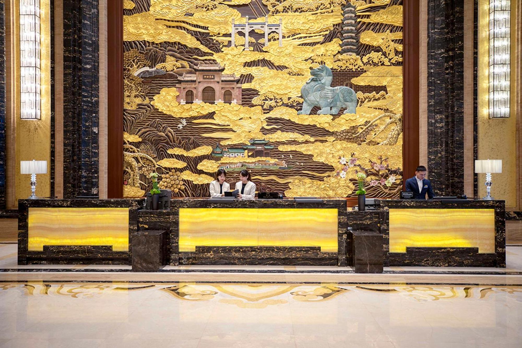 Hotel Hilton Nanjing Nanking Exteriér fotografie