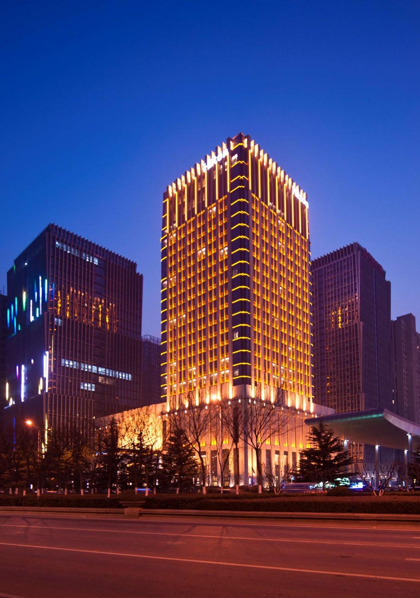 Hotel Hilton Nanjing Nanking Exteriér fotografie